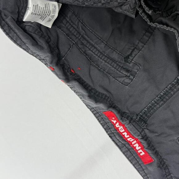 Unionbay Charcoal Cargo Shorts Size 36 Men’s Utility Outdoor Streetwear - Picture 2 of 4